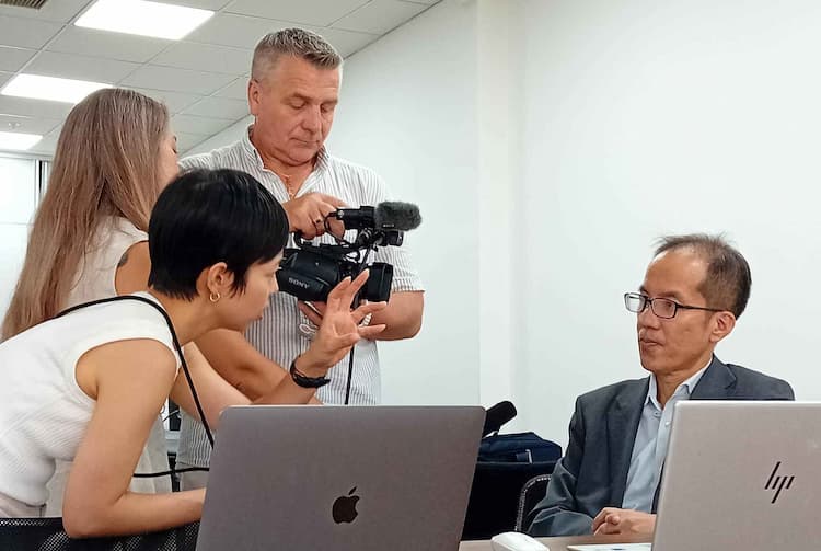 Сюжет о Проекте GROW от Национальной телерадиокомпании Японии NHK